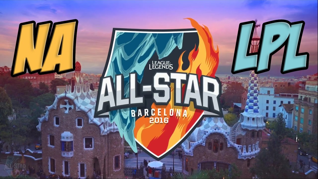 NA vs LPL Highlights   LoL All Star 2016 Barcelona