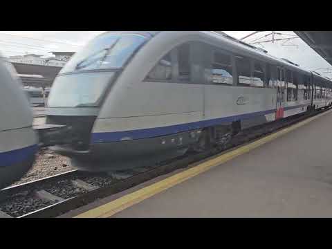 CFR Class 996 - 996093 + 996076 departing Bucharest North Station on 21/05/26