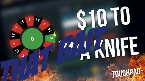 That BAIT! - 10$ to Knife Challenge (Gambling @ csgofast Crash and Roulette)