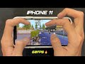 IPHONE 11 HANDCAM IN 2025 🔥/Smooth+Extreme Graphic Settings  Test😍/ IOS 18.2 PUBG TEST IN 2025!