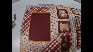 Carta Bella Fall Break 2-Page Scrapbook Layout