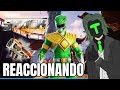 🔴 ASU MAKINA un POWER RANGER!!! 😱 | REACCIONANDO LA NUEVA TEMPORADA DE FORTNITE 1/2