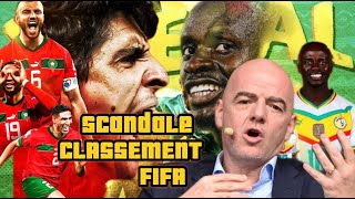Classement FIFA 2025 : mauvaise nouvelle pour le Maroc et le Sénégal