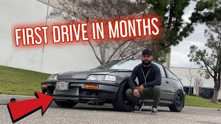 FIRST DRIVE IN BOOSTED CRX IN 7 MONTHS