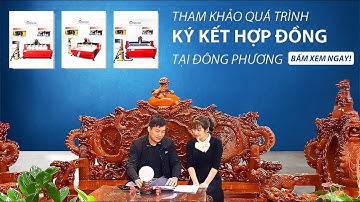 TRỰC TIẾP: Quá Trình KÝ HỢP ĐỒNG Mua Máy Đục Gỗ 4 Đầu