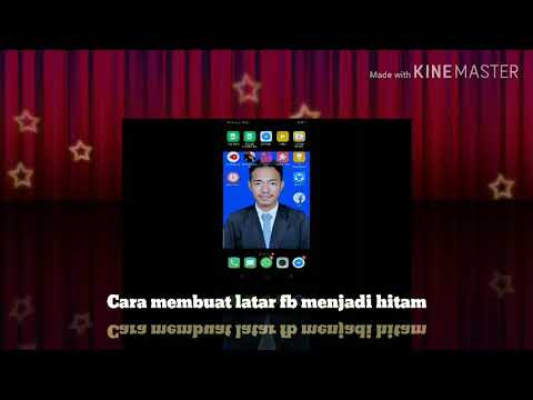 Cara membuat latar FB menjadi hitam 