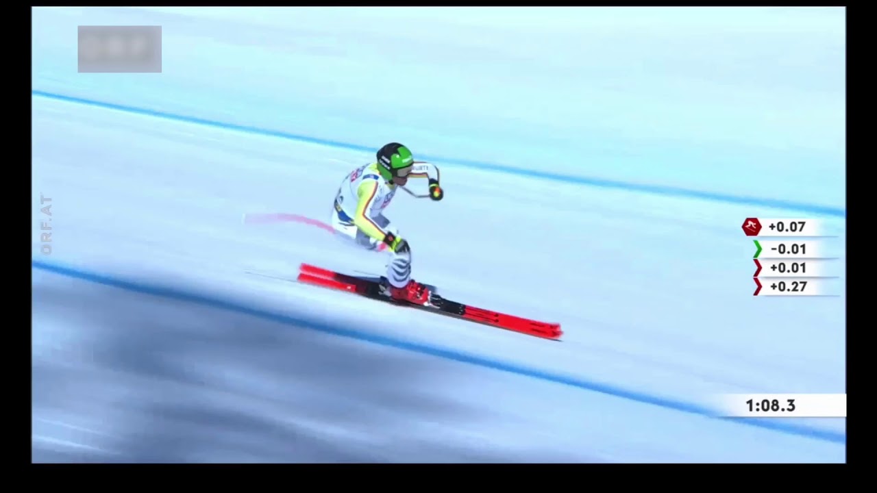 Ski WM 2021: Abfahrt Herren - 2. Platz Andreas Sander