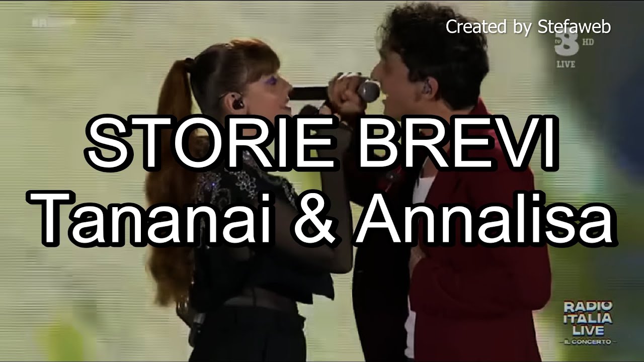 Tananai & Annalisa - STORIE BREVI (Karaoke Originale + cori) Tananai & Annalisa - STORIE BREVI (Karaoke Originale + cori)
