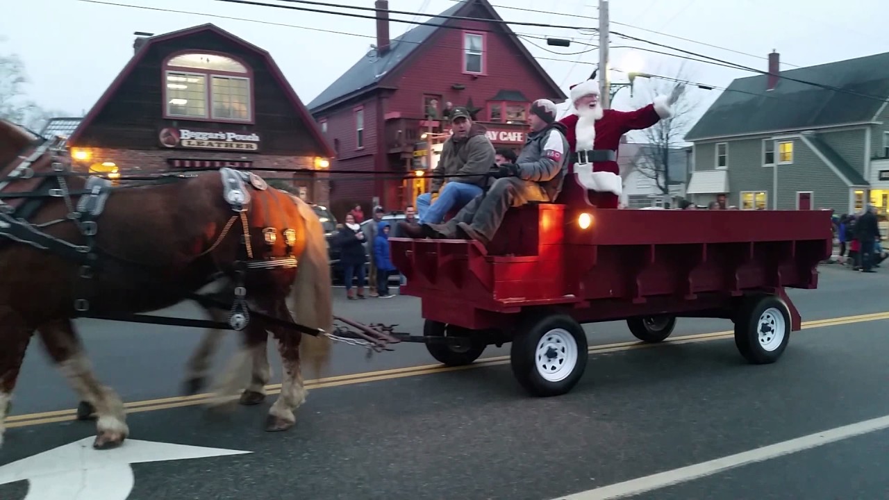 North Conway Christmas Parade, Tree Lighting, and Santa YouTube