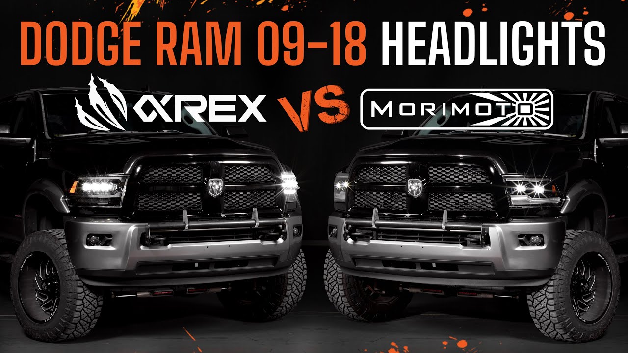 Dodge Ram (09-18): AlphaRex Nova MK II LED Headlights 880555
