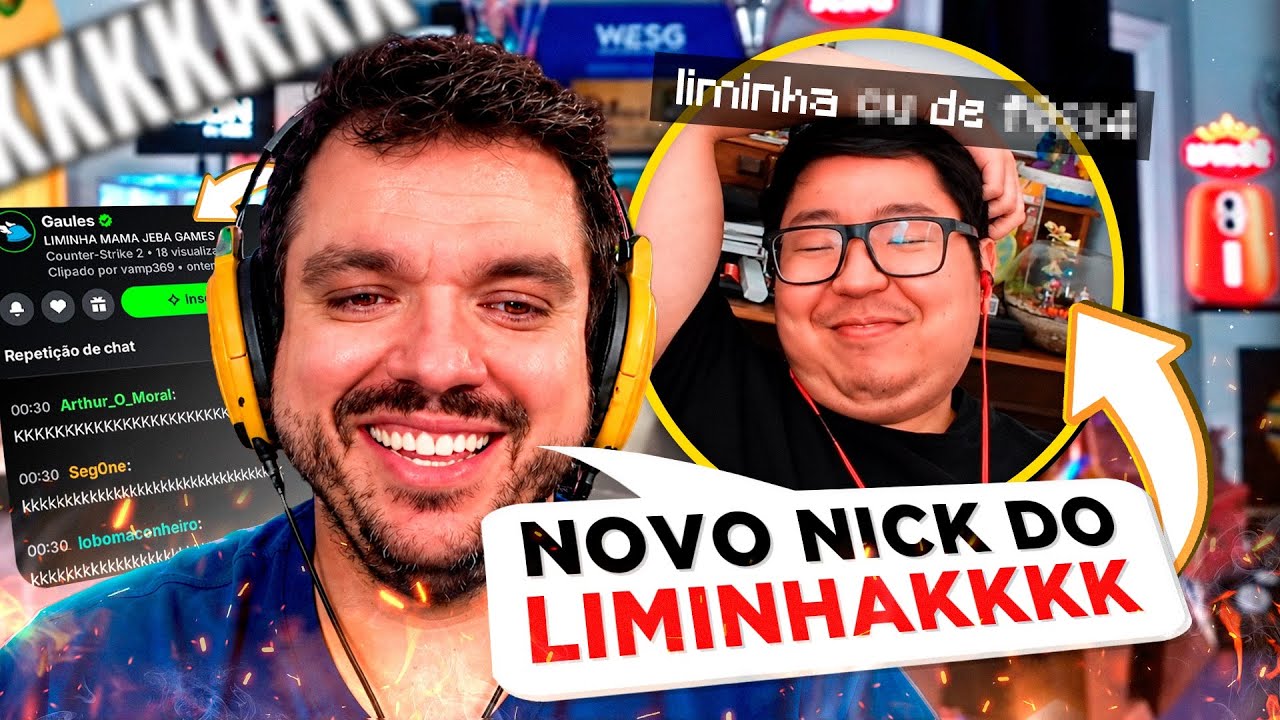 OS MELHORES MOMENTOS DAS LIVES DO DIA (Gaules, Liminha, Nak, Yel, Steel, Bt) #24