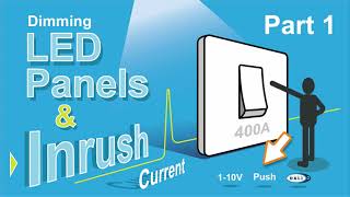 LED Panels, Dimming and inrush current.       Part 1 Inrush current