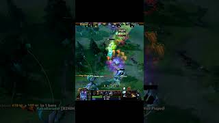 Dota 2 Arc Warden saving himself with tempest
