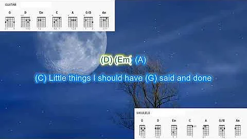 Always on my Mind by Elvis Presley play along with scrolling guitar chords and lyrics