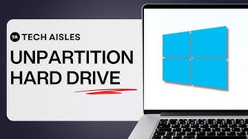 HOW TO UNPARTITION A HARD DRIVE IN WINDOWS