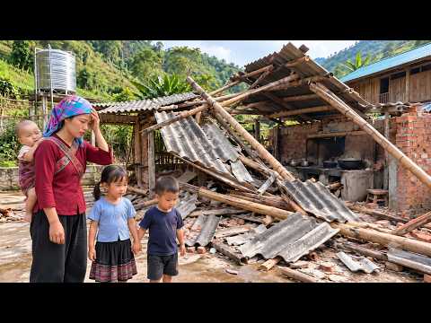 Rebuilding Our Kitchen After the Storm — A Mother and Her 3 Children's Struggle