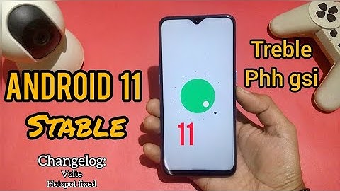 Stable Android 11 Amy gsi 2.0 | July Security Patch | Phh Aosp Treble gsi