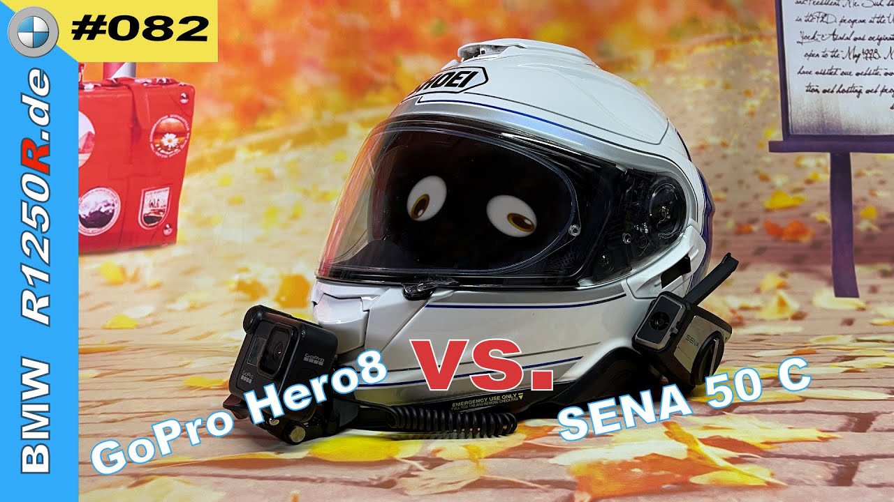 SENA 50C vs. GoPro Hero8 | 