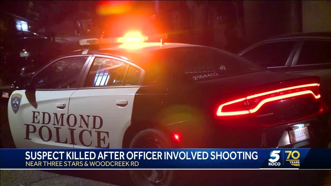 Person killed in Edmond police shooting - YouTube