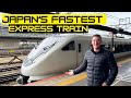 Japan’s Fastest Express Train in First Class (Osaka to Kyoto- Thunderbird Express)