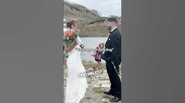 A wholesome wedding moment ❤️