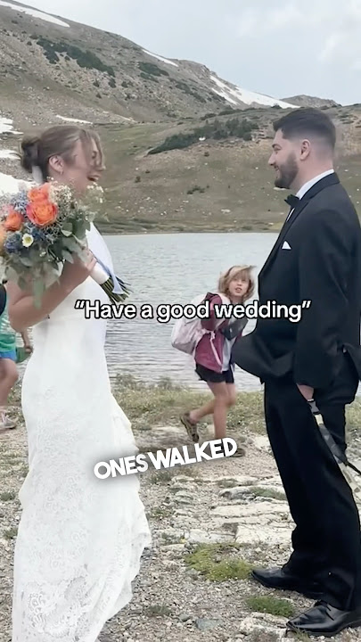 A wholesome wedding moment ❤️