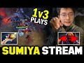 1v3 in a 4v5 Butthurt Game | Sumiya Invoker Stream Moment #1497