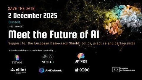 Meet the Future of AI: Support for the European Democracy Shield: policy, practice and partnerships