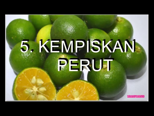 KETAHUI 7 JENIS UBAT DARI LIMAU KASTURI class=