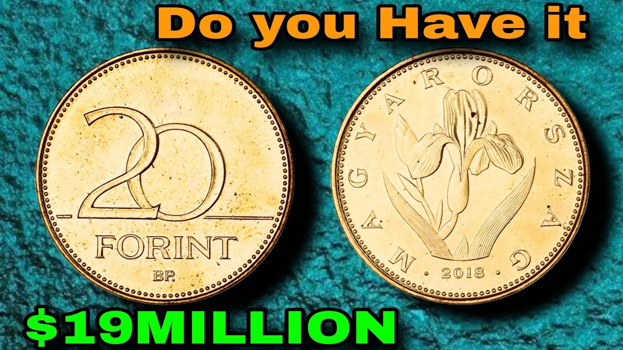 Hungary 20 Forint coin from 2018 uncirculation value