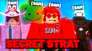 SAM Clans SECRET Ranked Strategy In Roblox Bedwars