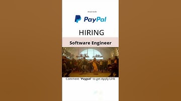 Paypal Hiring Freshers For Software Engineer