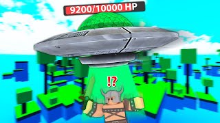 Alien Invasion in Roblox Bedwars...