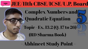 #abhineetstudypoint #studypoint1010 Math Class 11th | Math Chapter-13 | Problem of Ex. 13.2 (Part-5)