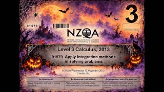 NCEA Level 3 Integration 2013 💀 The Exam from HELL!   AS91579