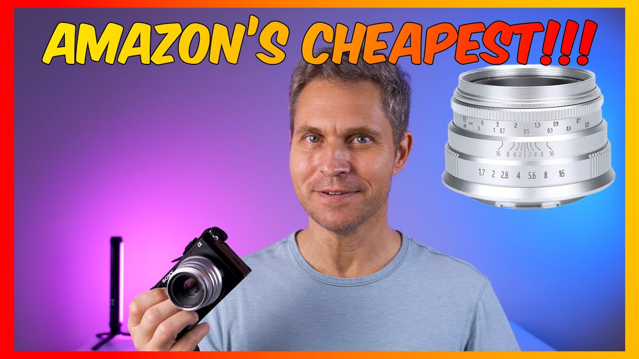 The cheapest Sony lens on Amazon Brightin Star 35mm f1.7 Lens