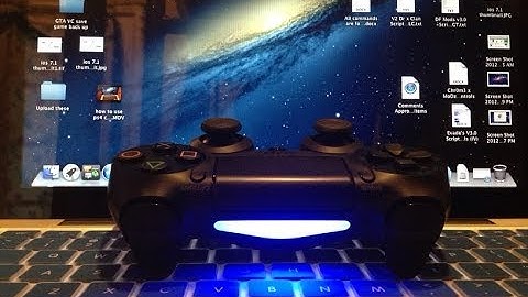 How to use your PS4 controller on a Macbook Pro