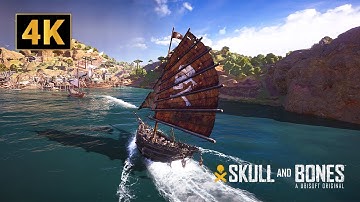 Skull and Bones Closed Beta Gameplay on Ultra Graphics | 4K 60FPS