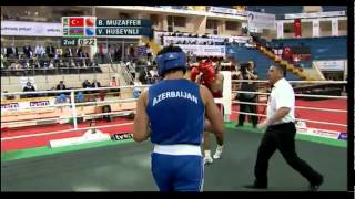 Light Heavy 81Kg Final - Muzaffer Tur Vs Huseynli Aze - 2012 European Olympic Qualifying Event