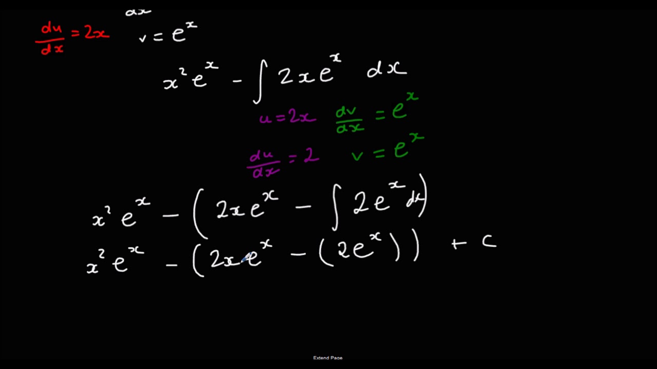 Integration by Parts - YouTube
