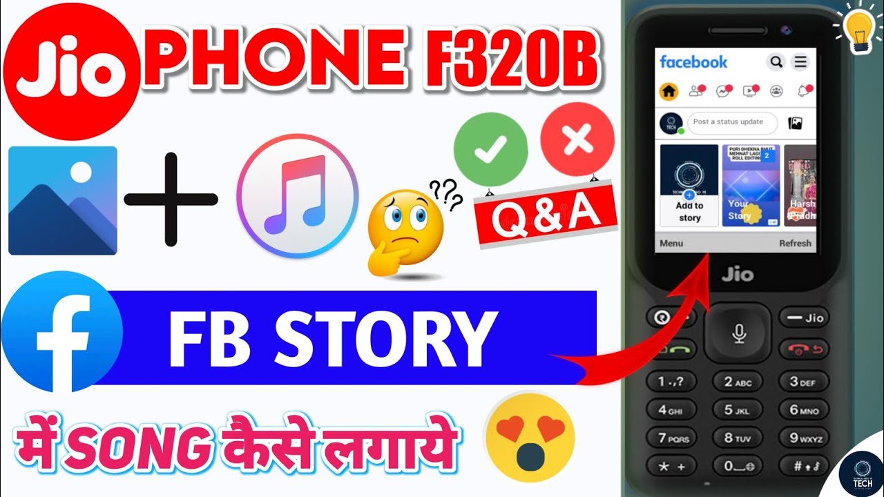 Jio Phone Me Facebook Story Par Song Kaise Lagaye