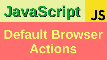 Stop the default browser actions - Basic JavaScript Fast (62) | preventDefault, isDefaultPrevented