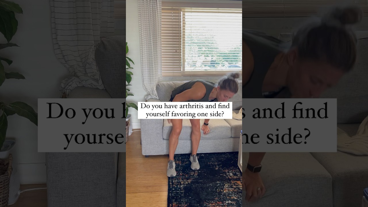 Favoring one side because of arthritic knees or hips? How to stop limping