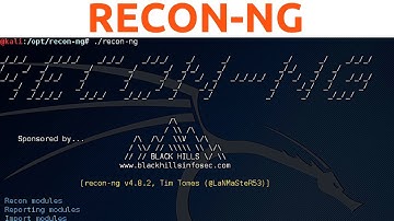 Recon-ng - Adding API Keys, Database Commands and Advanced Scanning