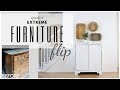 Cabinet Makeover ~ Chest of Drawers Repurpose ~ Furniture Flip ~ DIY Vintage Cabinet