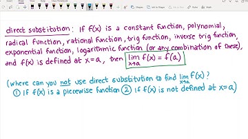 151 Week 1: Friday (2.3: evaluating limits with limit laws part 1)