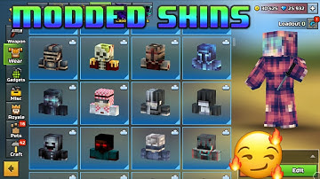 How to get the BEST MODDED SKINS in Pixel Gun 3D! IOS, Android, PC, Steam | PG3D Skins