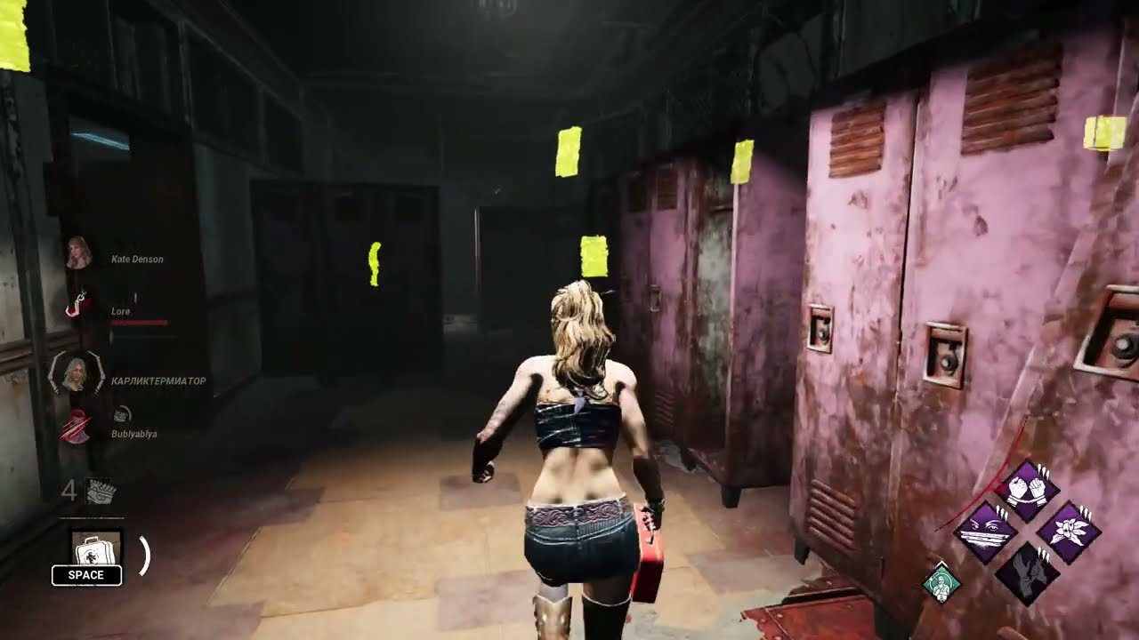 DBD ramdon gameplay Kate vs beginner Bubba