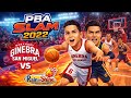 PBA Basketball Slam 2022 Bgy Ginebra Vs Rain Or Shine Elasto Painters Sep 28 Game 