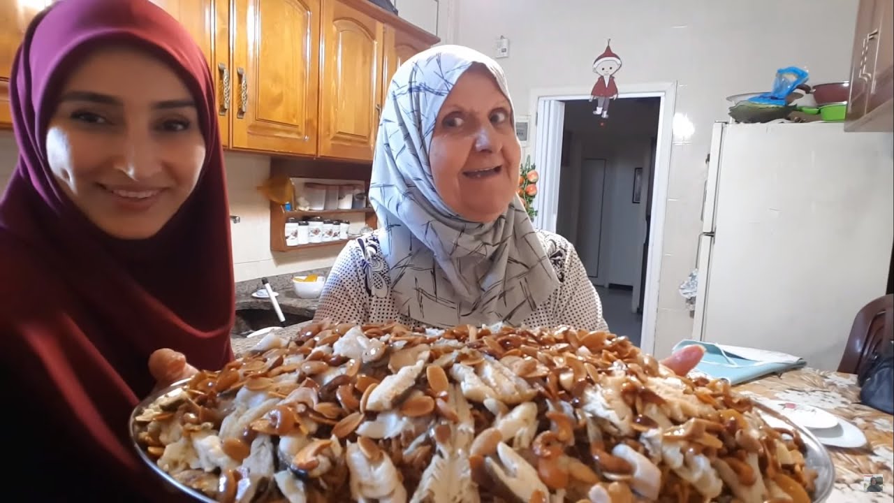 أخيرا.. أنا و حماتي بالمطبخ 😍 وأطيب أكلة من إيديها 😋 